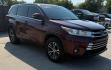 2019 Red Toyota Highlander (5TDZZRFHXKS) with an 3.5L V-6 port/direct injection engine, located at 2401 E Main St., Grand Prairie, TX, 75050, (972) 262-4440, 32.748981, -96.969643 - Photo#10