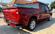 2021 Red Chevrolet Silverado 1500 2WD Crew Cab Short Bed Custom (3GCPWBEK1MG) with an 2.7L I-4 gasoline direct injection engine, located at 2401 E Main St., Grand Prairie, TX, 75050, (972) 262-4440, 32.748981, -96.969643 - Photo#8