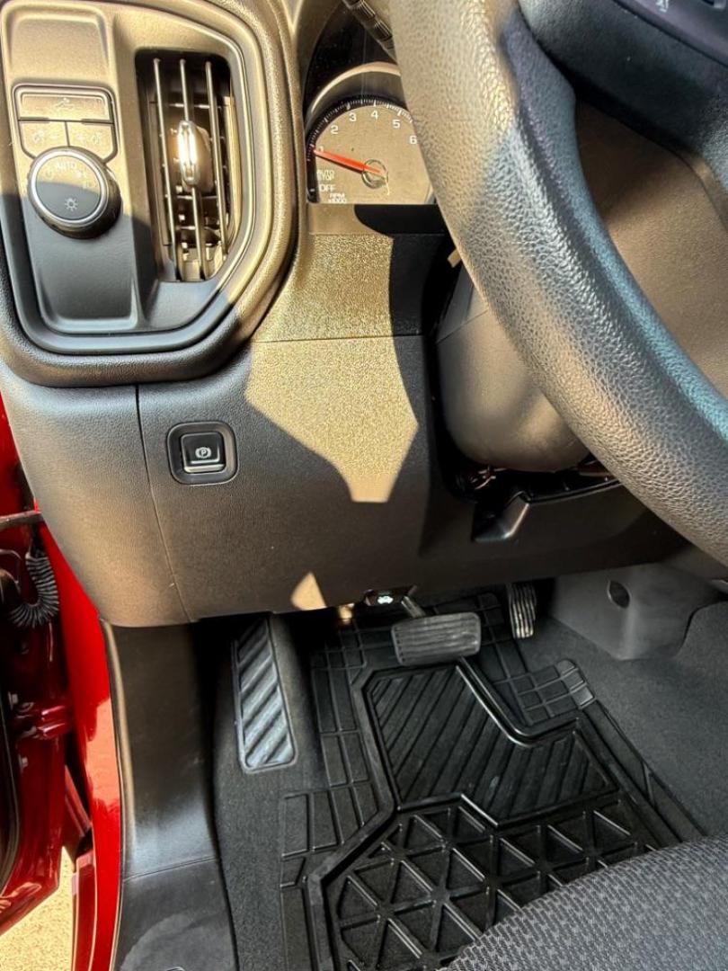 2021 Red Chevrolet Silverado 1500 2WD Crew Cab Short Bed Custom (3GCPWBEK1MG) with an 2.7L I-4 gasoline direct injection engine, located at 2401 E Main St., Grand Prairie, TX, 75050, (972) 262-4440, 32.748981, -96.969643 - Photo#14