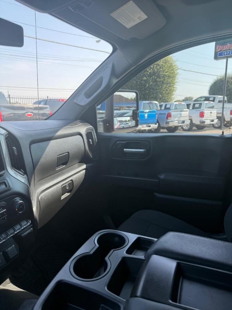 2021 Red Chevrolet Silverado 1500 2WD Crew Cab Short Bed Custom (3GCPWBEK1MG) with an 2.7L I-4 gasoline direct injection engine, located at 2401 E Main St., Grand Prairie, TX, 75050, (972) 262-4440, 32.748981, -96.969643 - Photo#19
