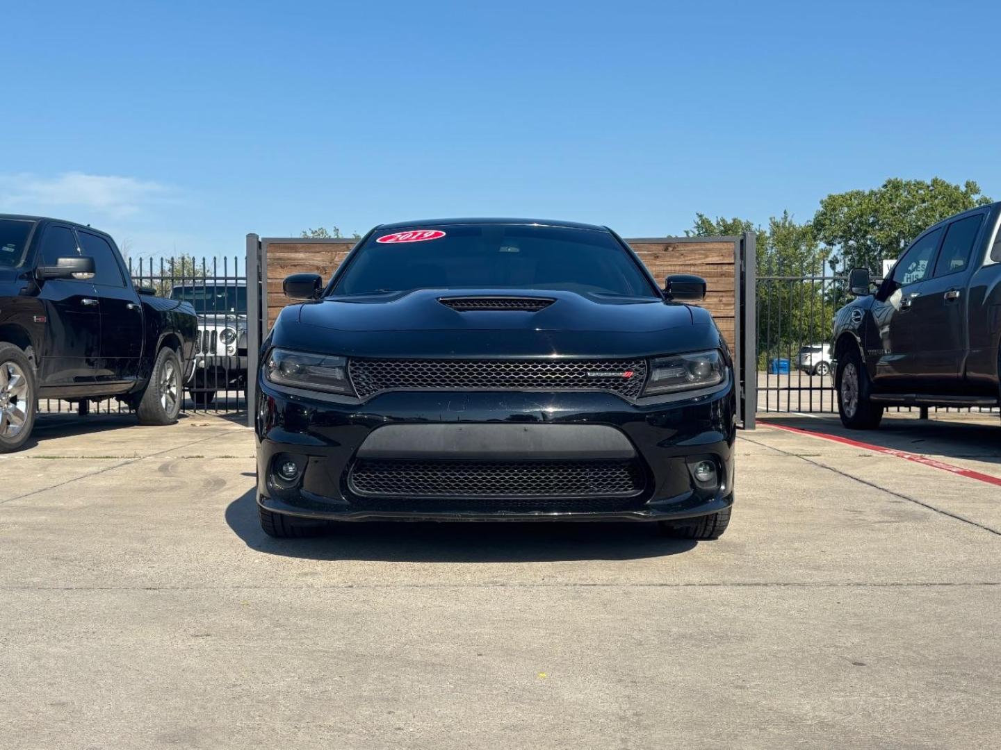 2019 Black Dodge Charger GT RWD (2C3CDXHG6KH) with an Pentastar 3.6L V-6 DOHC engine, located at 2401 E Main St., Grand Prairie, TX, 75050, (972) 262-4440, 32.748981, -96.969643 - Photo#1