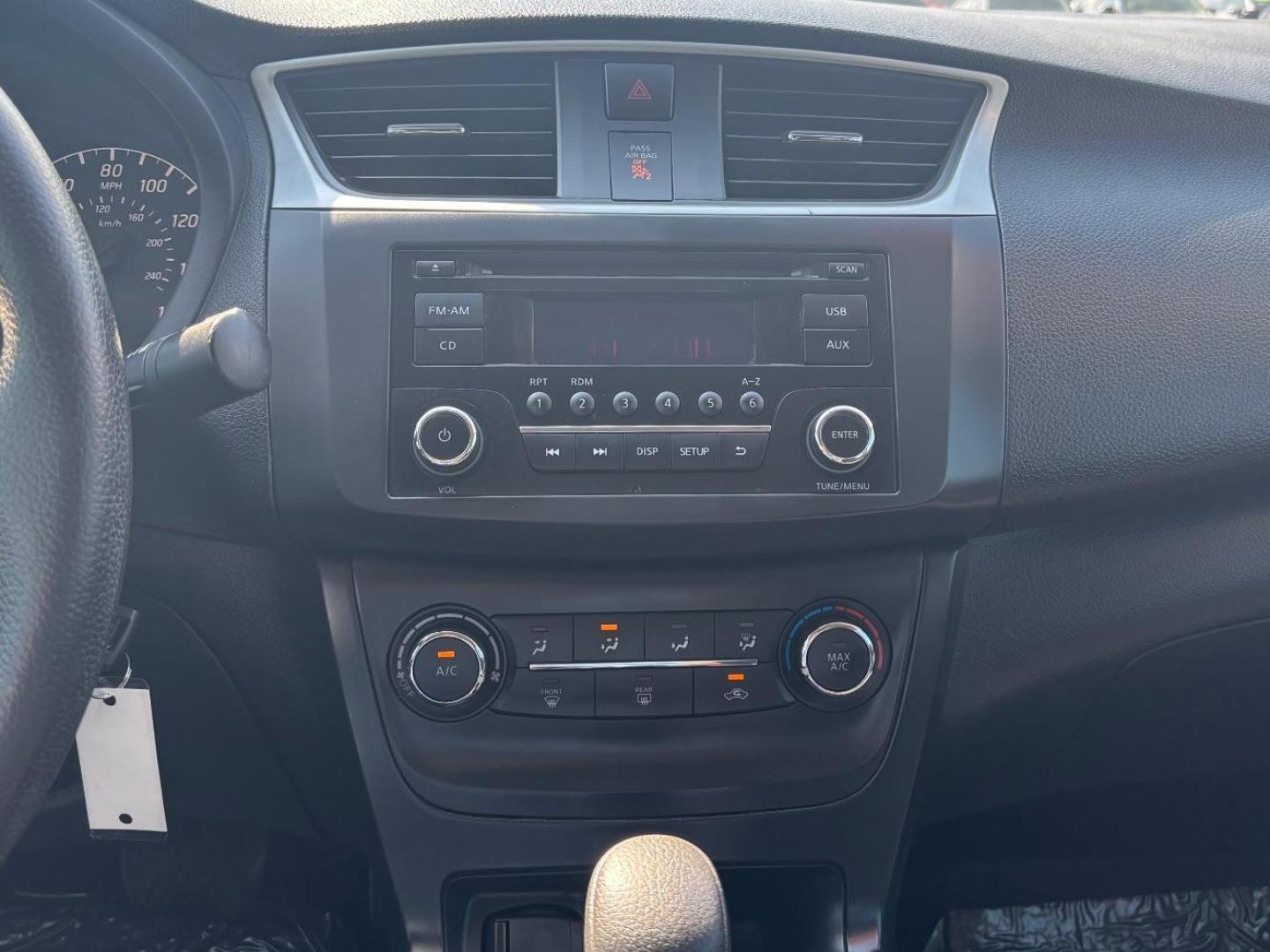 2017 Gray Nissan Sentra (3N1AB7AP9HY) with an 1.8L I-4 DOHC engine, located at 2401 E Main St., Grand Prairie, TX, 75050, (972) 262-4440, 32.748981, -96.969643 - Photo#4