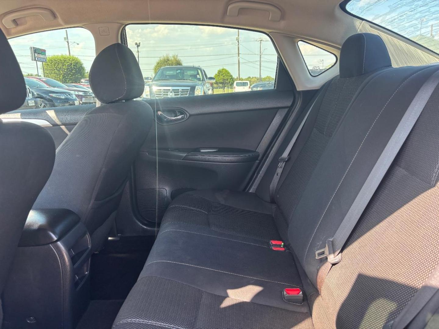 2017 Gray Nissan Sentra (3N1AB7AP9HY) with an 1.8L I-4 DOHC engine, located at 2401 E Main St., Grand Prairie, TX, 75050, (972) 262-4440, 32.748981, -96.969643 - Photo#6