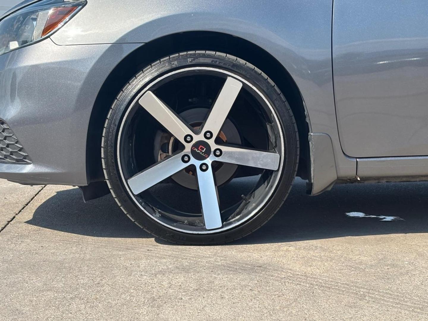 2017 Gray Nissan Sentra (3N1AB7AP9HY) with an 1.8L I-4 DOHC engine, located at 2401 E Main St., Grand Prairie, TX, 75050, (972) 262-4440, 32.748981, -96.969643 - Photo#9