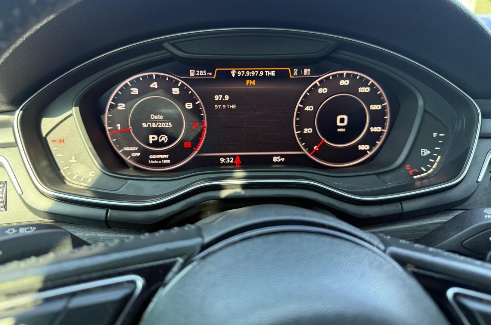 2018 Red Audi A5 2.0T Premium (WAUTNAF56JA) with an 2L I-4 gasoline direct injection engine, located at 2401 E Main St., Grand Prairie, TX, 75050, (972) 262-4440, 32.748981, -96.969643 - Photo#27