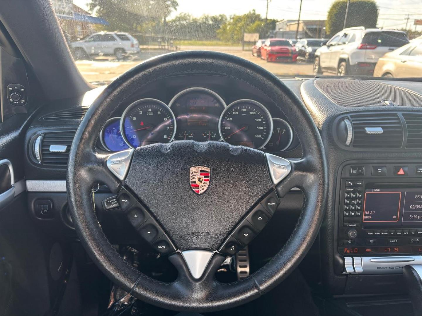 2008 Black Porsche Cayenne S (WP1AB29P68L) with an 4.8L V-8 gasoline direct injection engine, located at 2401 E Main St., Grand Prairie, TX, 75050, (972) 262-4440, 32.748981, -96.969643 - Photo#9