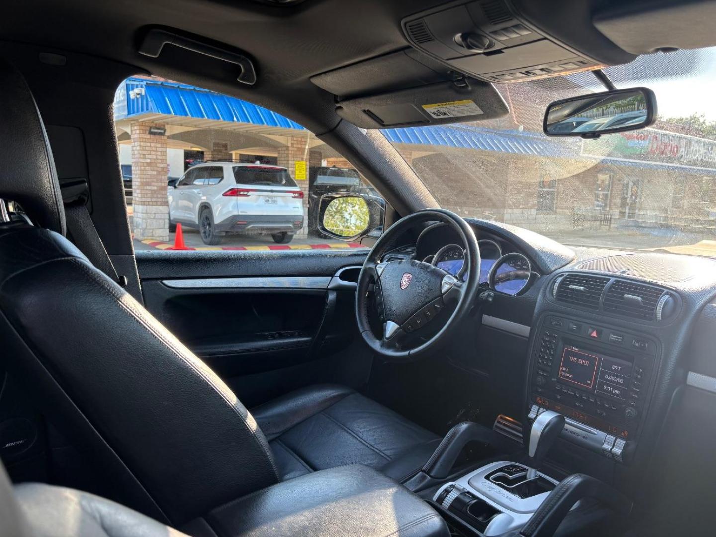2008 Black Porsche Cayenne S (WP1AB29P68L) with an 4.8L V-8 gasoline direct injection engine, located at 2401 E Main St., Grand Prairie, TX, 75050, (972) 262-4440, 32.748981, -96.969643 - Photo#15