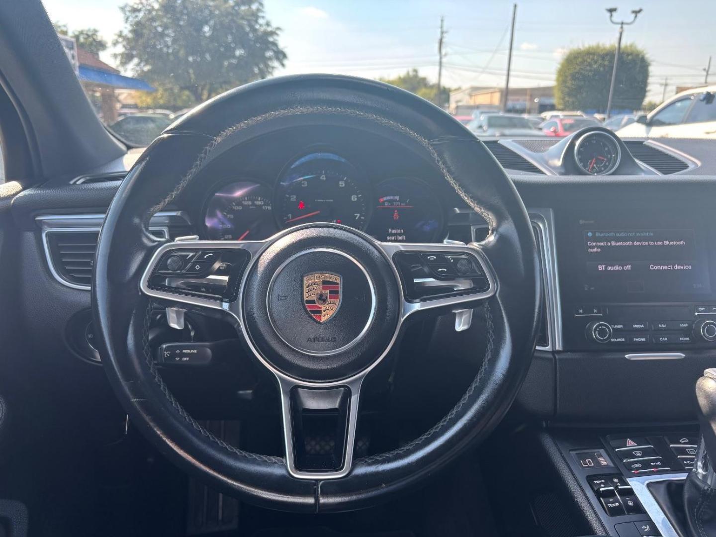 2018 Blue Porsche Macan M (WP1AA2A54JL) , located at 2401 E Main St., Grand Prairie, TX, 75050, (972) 262-4440, 32.748981, -96.969643 - Photo#10