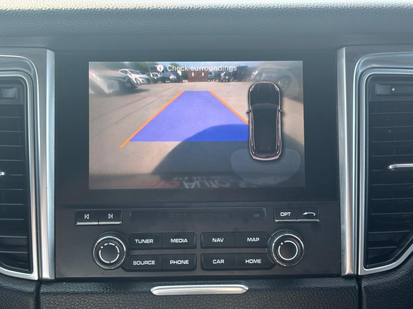 2018 Blue Porsche Macan M (WP1AA2A54JL) , located at 2401 E Main St., Grand Prairie, TX, 75050, (972) 262-4440, 32.748981, -96.969643 - Photo#13