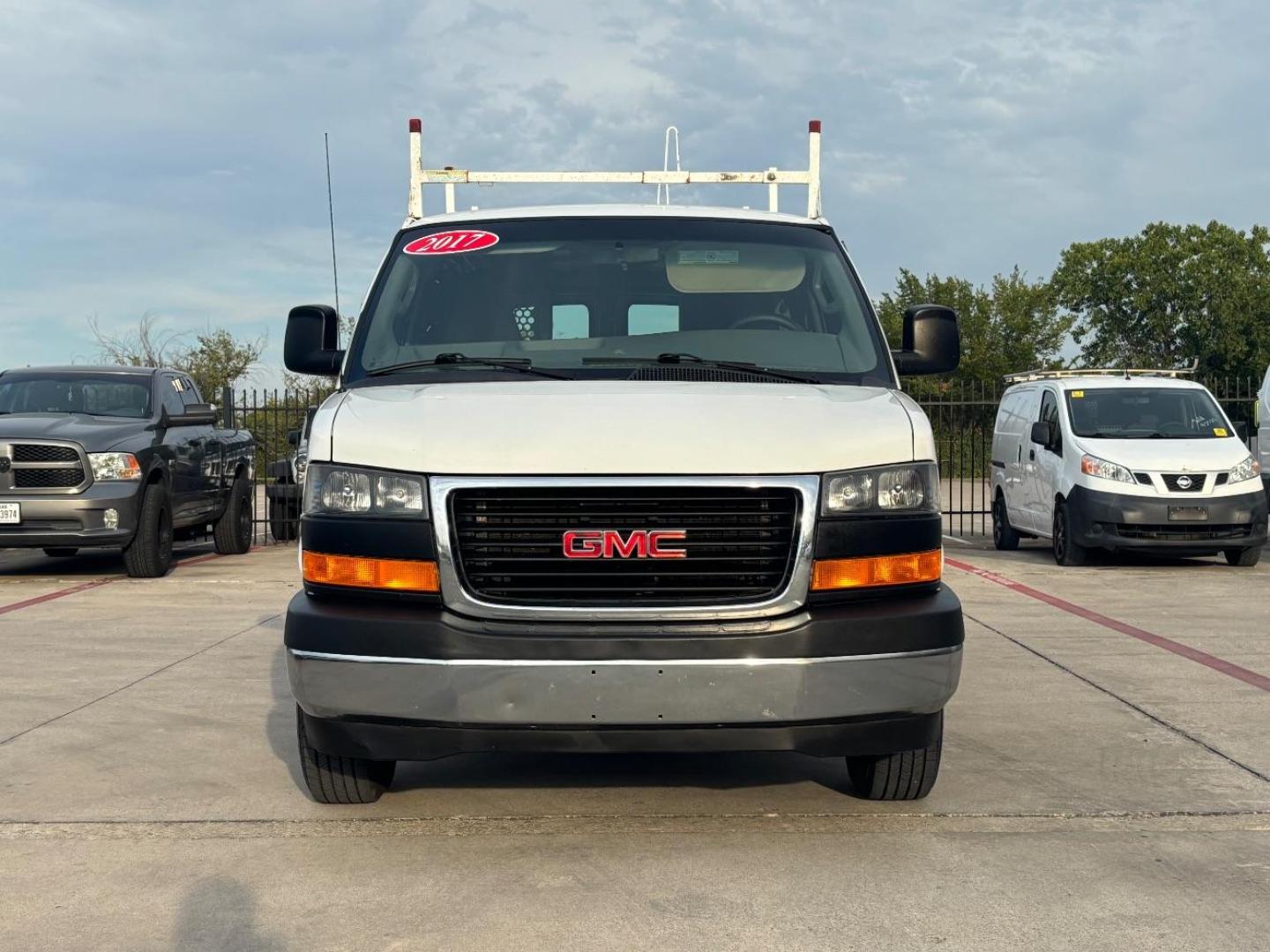 2017 White GMC Savana 2500 Work Van (1GTW7AFF3H1) , located at 2401 E Main St., Grand Prairie, TX, 75050, (972) 262-4440, 32.748981, -96.969643 - Photo#0