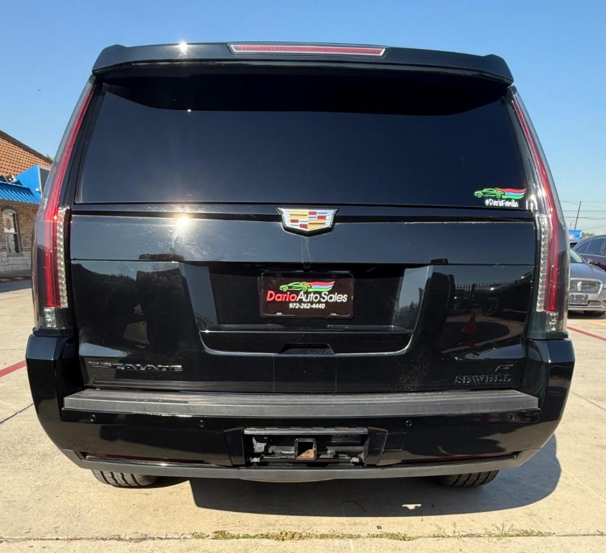 2015 Black Cadillac Escalade Platinum (1GYS4PKJ4FR) with an EcoTec3 6.2L V-8 gasoline direct injection engine, located at 2401 E Main St., Grand Prairie, TX, 75050, (972) 262-4440, 32.748981, -96.969643 - Photo#8