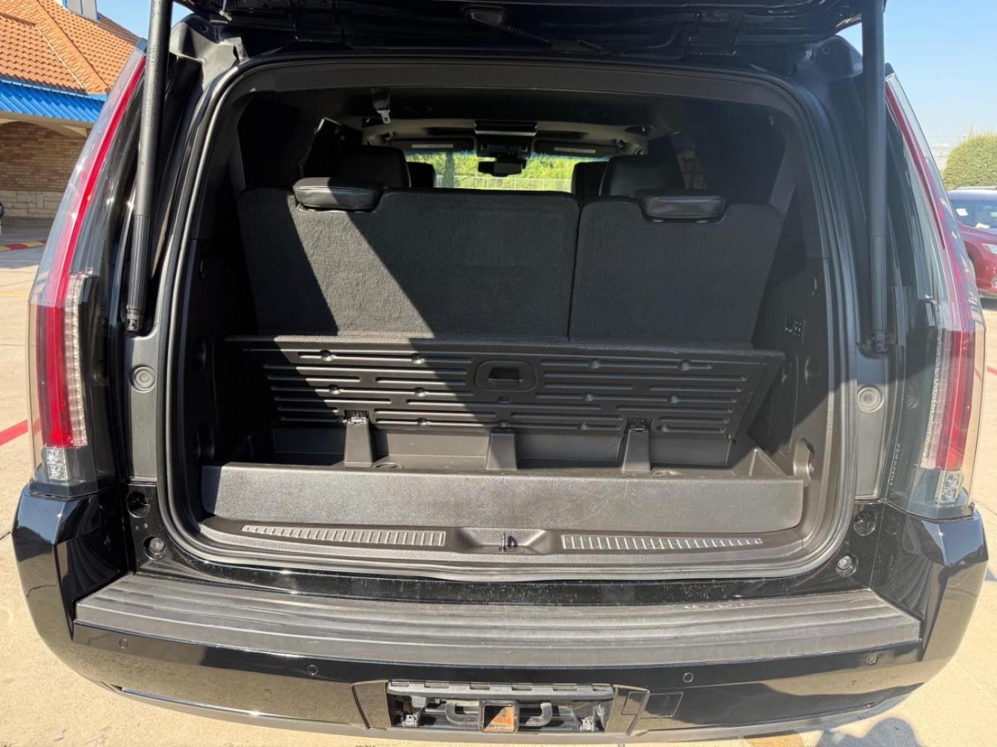 2015 Black Cadillac Escalade Platinum (1GYS4PKJ4FR) with an EcoTec3 6.2L V-8 gasoline direct injection engine, located at 2401 E Main St., Grand Prairie, TX, 75050, (972) 262-4440, 32.748981, -96.969643 - Photo#36