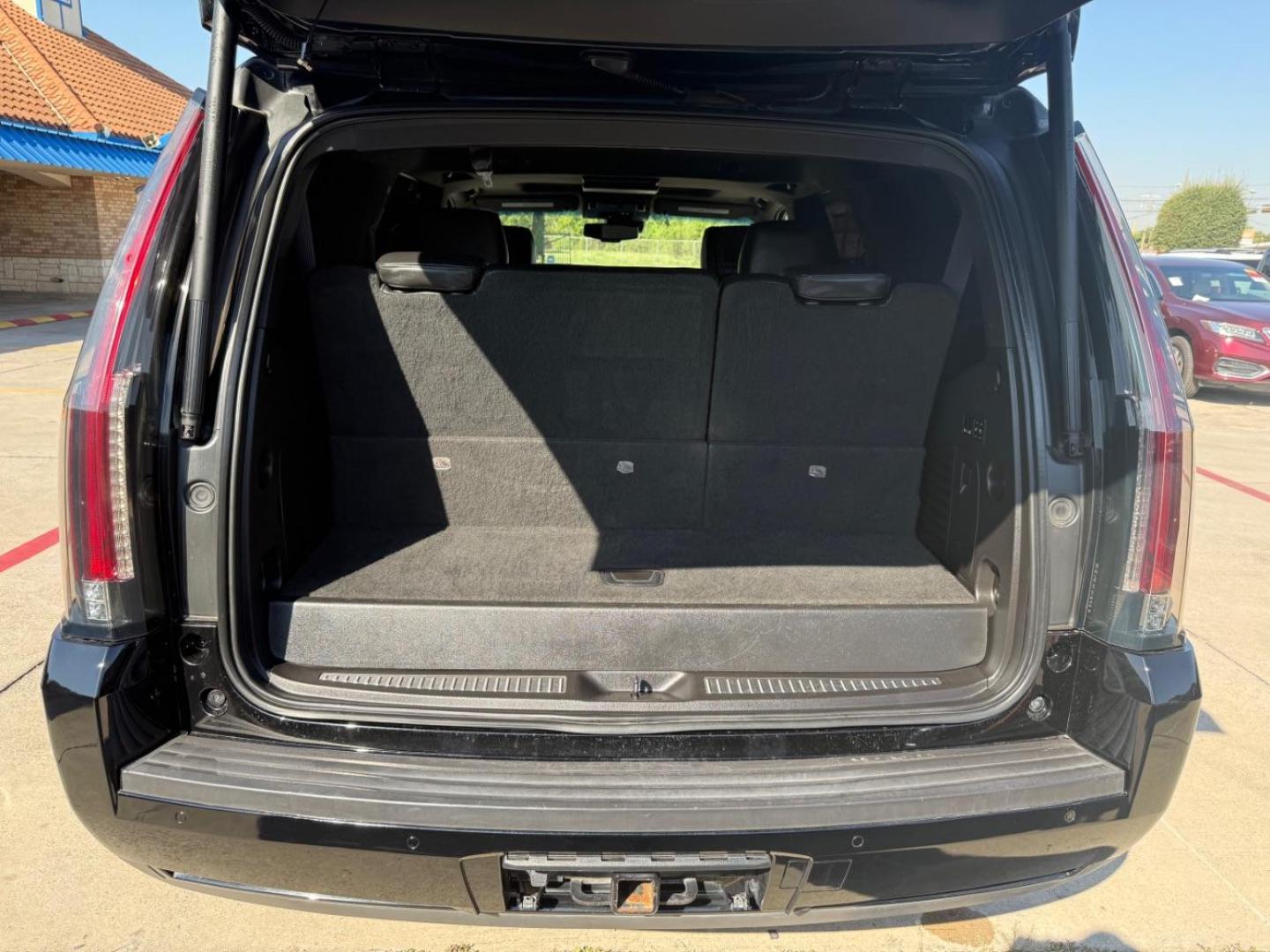 2015 Black Cadillac Escalade Platinum (1GYS4PKJ4FR) with an EcoTec3 6.2L V-8 gasoline direct injection engine, located at 2401 E Main St., Grand Prairie, TX, 75050, (972) 262-4440, 32.748981, -96.969643 - Photo#37