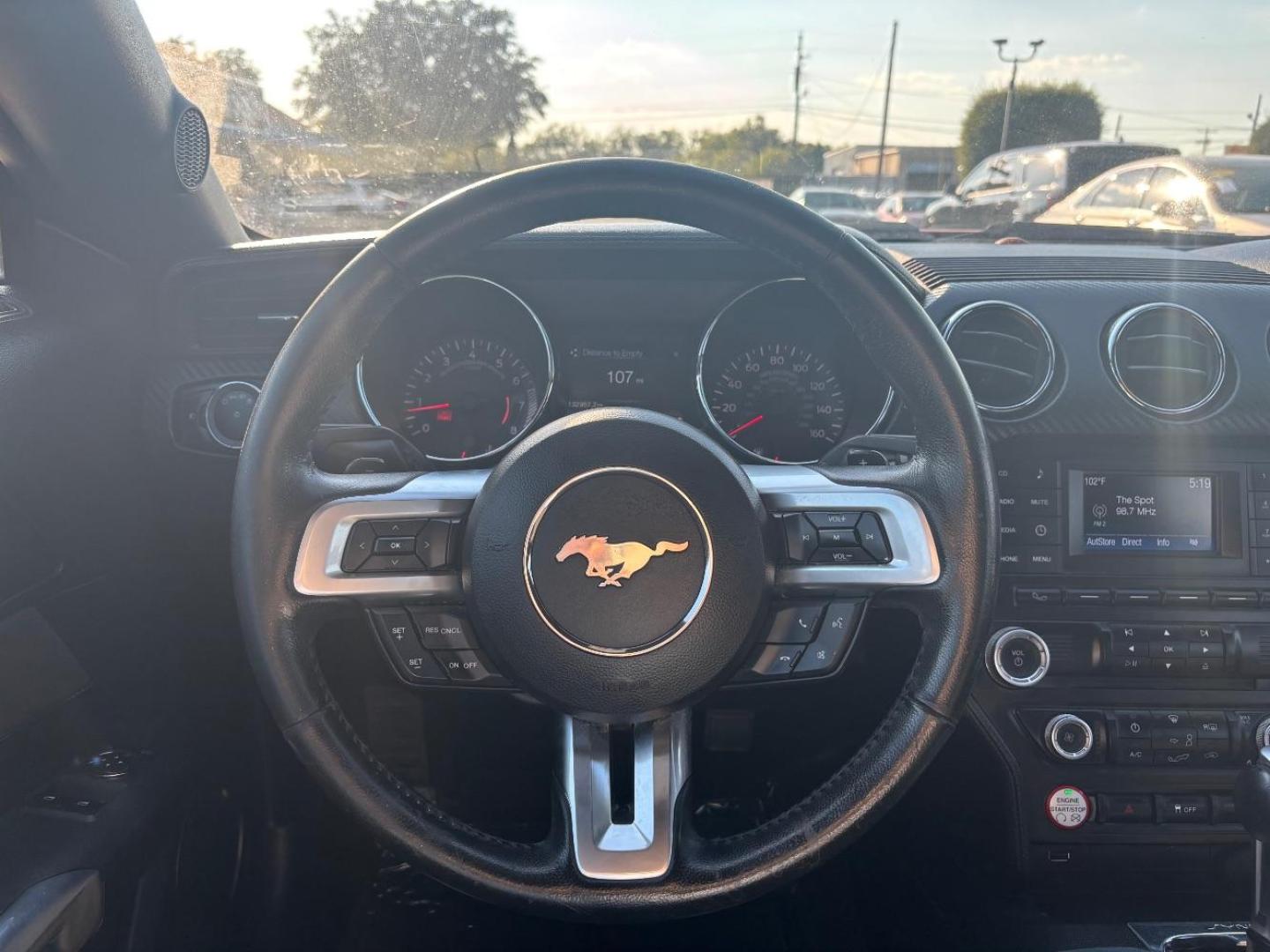 2016 Red Ford Mustang V6 (1FA6P8AM0G5) with an 3.7L V-6 DOHC engine, located at 2401 E Main St., Grand Prairie, TX, 75050, (972) 262-4440, 32.748981, -96.969643 - Photo#9