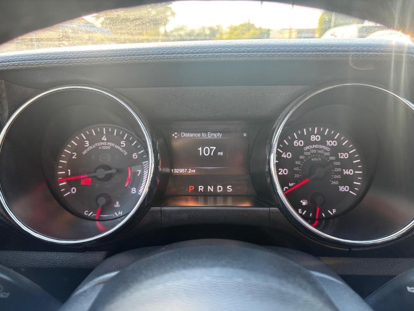 2016 Red Ford Mustang V6 (1FA6P8AM0G5) with an 3.7L V-6 DOHC engine, located at 2401 E Main St., Grand Prairie, TX, 75050, (972) 262-4440, 32.748981, -96.969643 - Photo#10