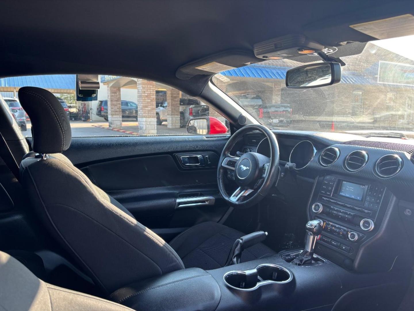 2016 Red Ford Mustang V6 (1FA6P8AM0G5) with an 3.7L V-6 DOHC engine, located at 2401 E Main St., Grand Prairie, TX, 75050, (972) 262-4440, 32.748981, -96.969643 - Photo#15