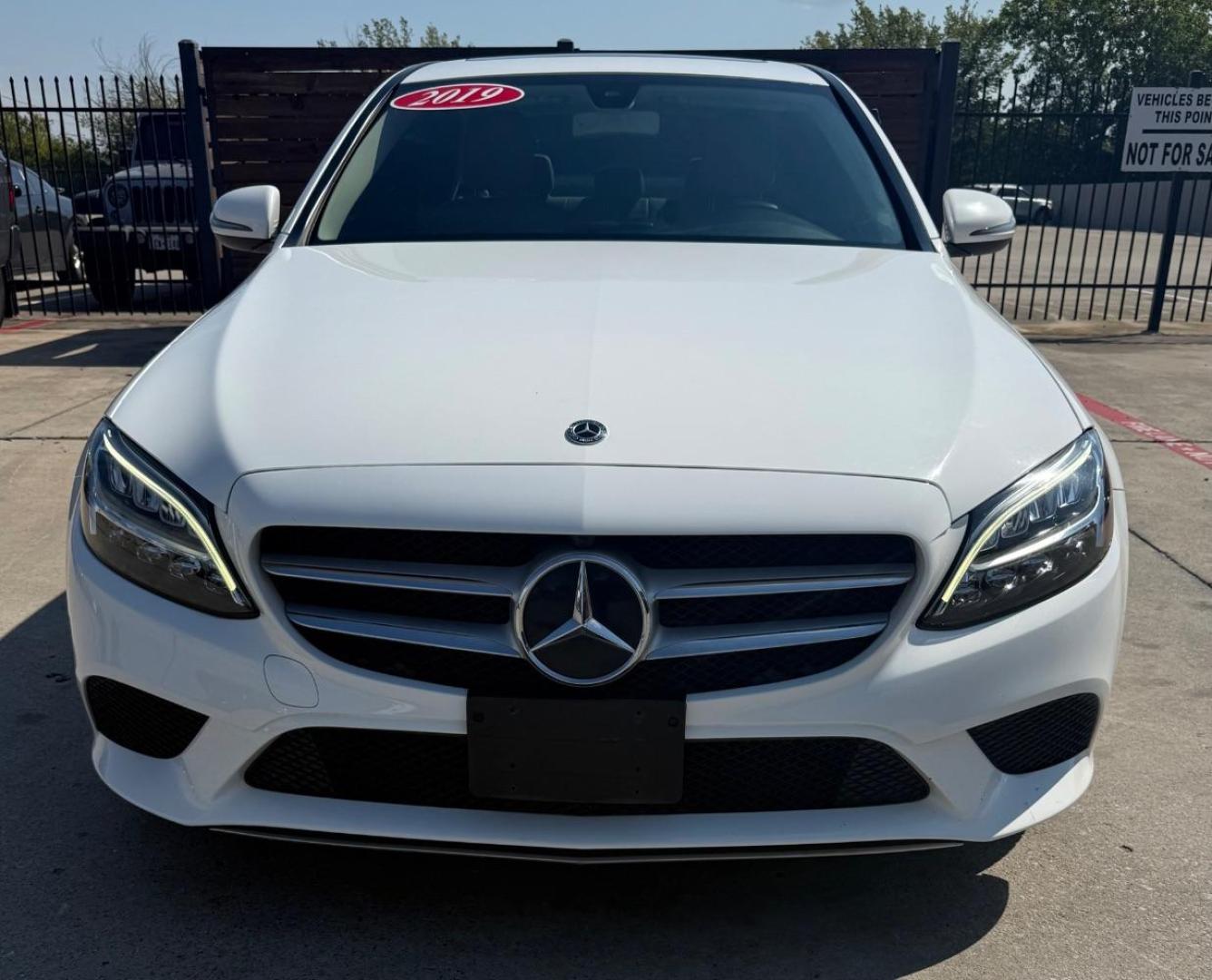 2019 White Mercedes-Benz C 300 s (55SWF8DB5KU) , located at 2401 E Main St., Grand Prairie, TX, 75050, (972) 262-4440, 32.748981, -96.969643 - Photo#2