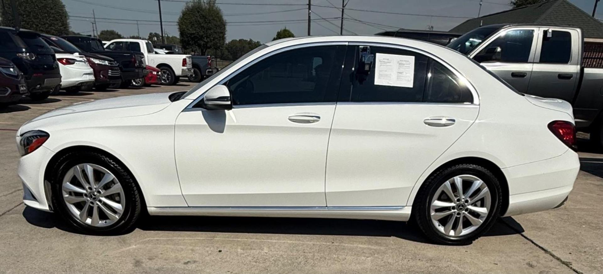 2019 White Mercedes-Benz C 300 s (55SWF8DB5KU) , located at 2401 E Main St., Grand Prairie, TX, 75050, (972) 262-4440, 32.748981, -96.969643 - Photo#7