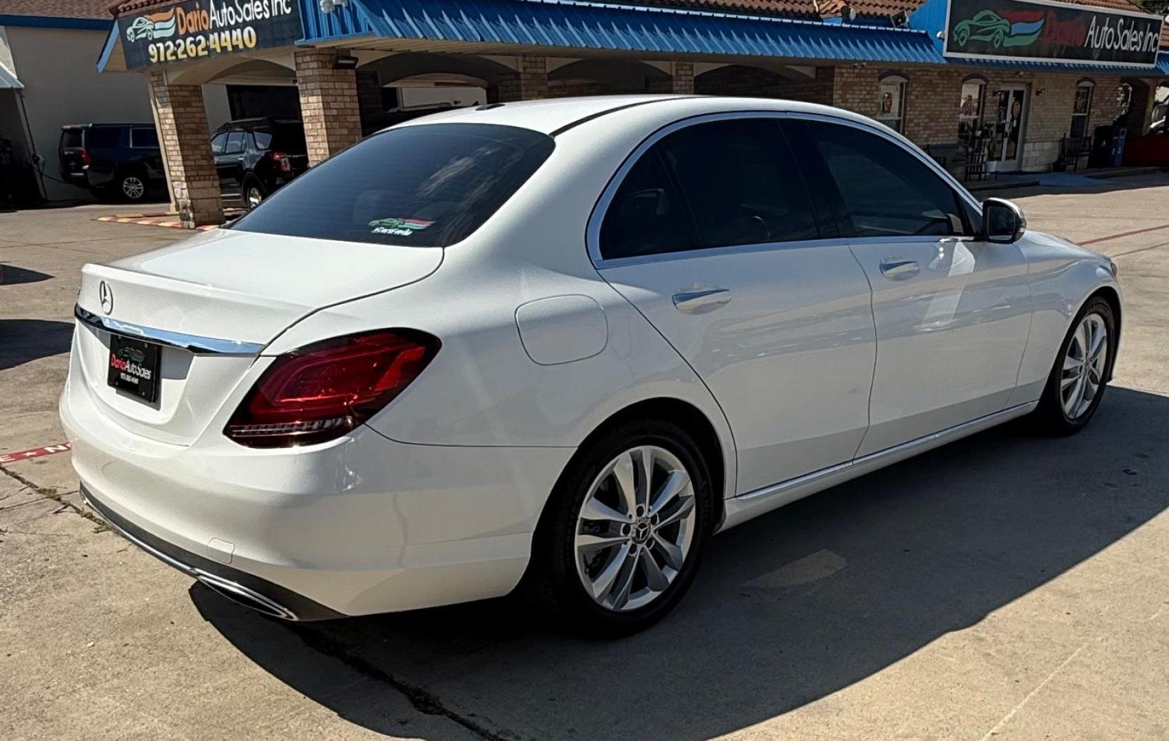 2019 White Mercedes-Benz C 300 s (55SWF8DB5KU) , located at 2401 E Main St., Grand Prairie, TX, 75050, (972) 262-4440, 32.748981, -96.969643 - Photo#15