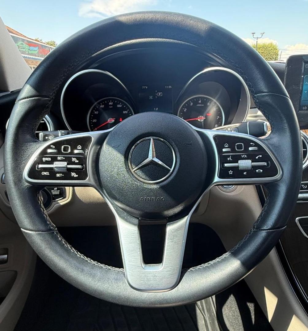 2019 White Mercedes-Benz C 300 s (55SWF8DB5KU) , located at 2401 E Main St., Grand Prairie, TX, 75050, (972) 262-4440, 32.748981, -96.969643 - Photo#27