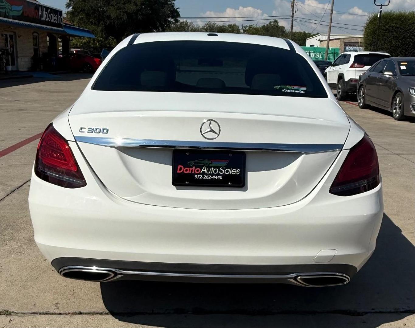 2019 White Mercedes-Benz C 300 (55SWF8DB5KU) , located at 2401 E Main St., Grand Prairie, TX, 75050, (972) 262-4440, 32.748981, -96.969643 - Photo#5
