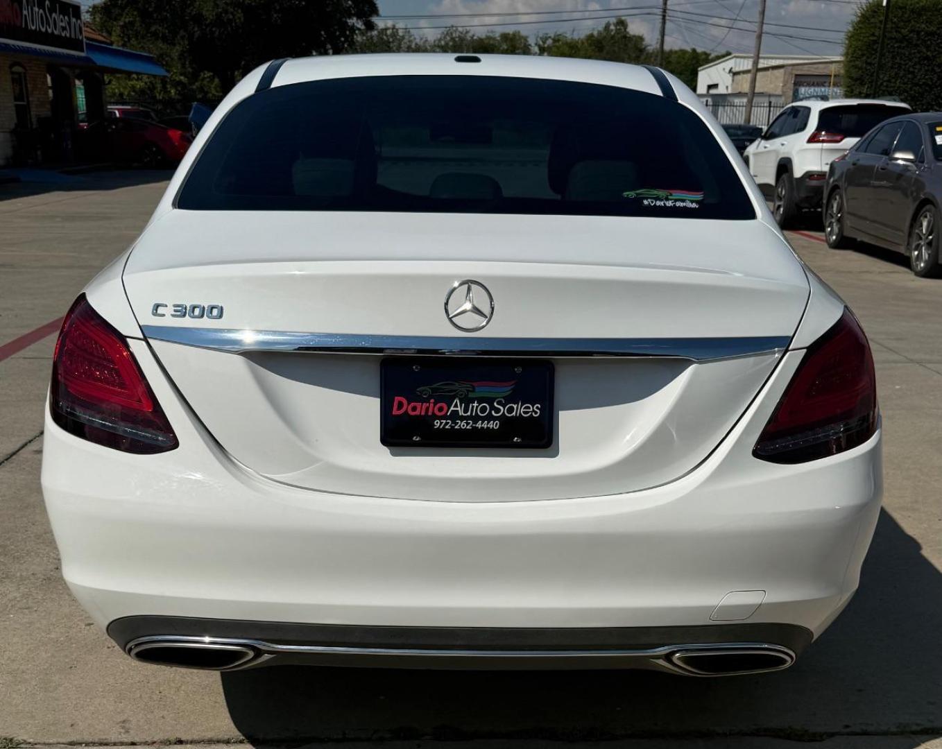 2019 White Mercedes-Benz C 300 (55SWF8DB5KU) , located at 2401 E Main St., Grand Prairie, TX, 75050, (972) 262-4440, 32.748981, -96.969643 - Photo#6