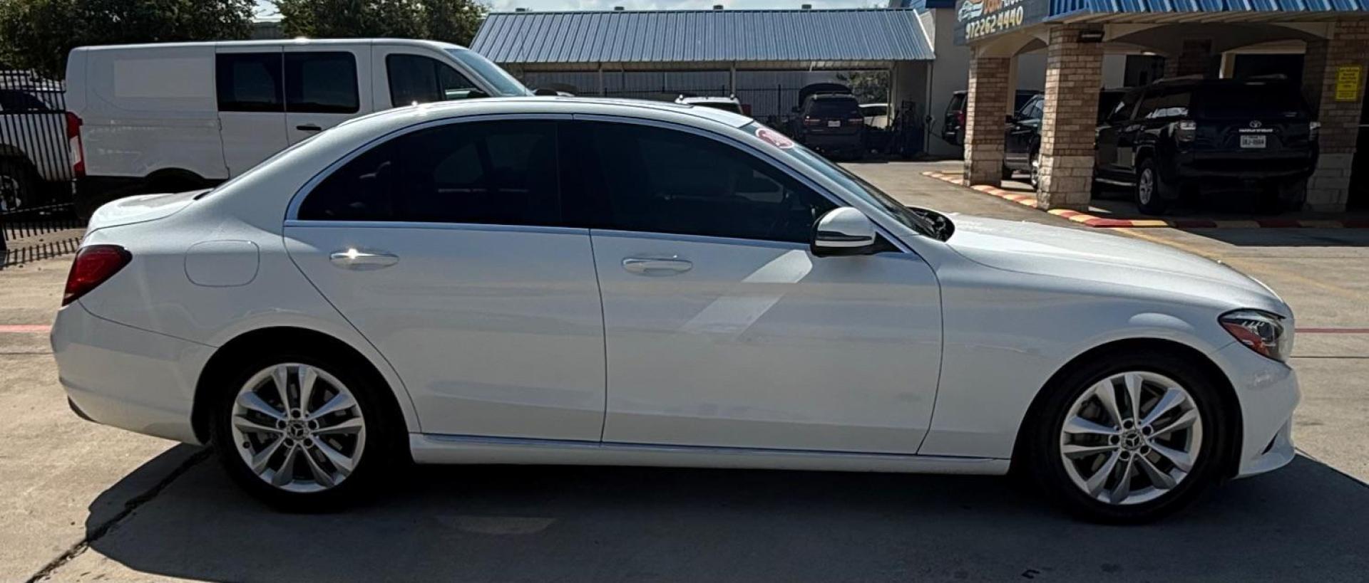 2019 White Mercedes-Benz C 300 (55SWF8DB5KU) , located at 2401 E Main St., Grand Prairie, TX, 75050, (972) 262-4440, 32.748981, -96.969643 - Photo#10