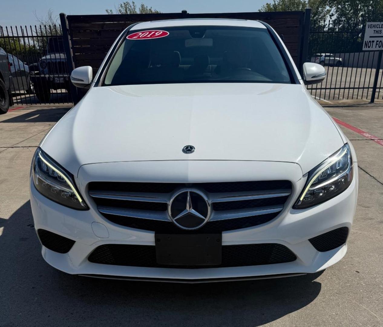 2019 White Mercedes-Benz C 300 (55SWF8DB5KU) , located at 2401 E Main St., Grand Prairie, TX, 75050, (972) 262-4440, 32.748981, -96.969643 - Photo#12