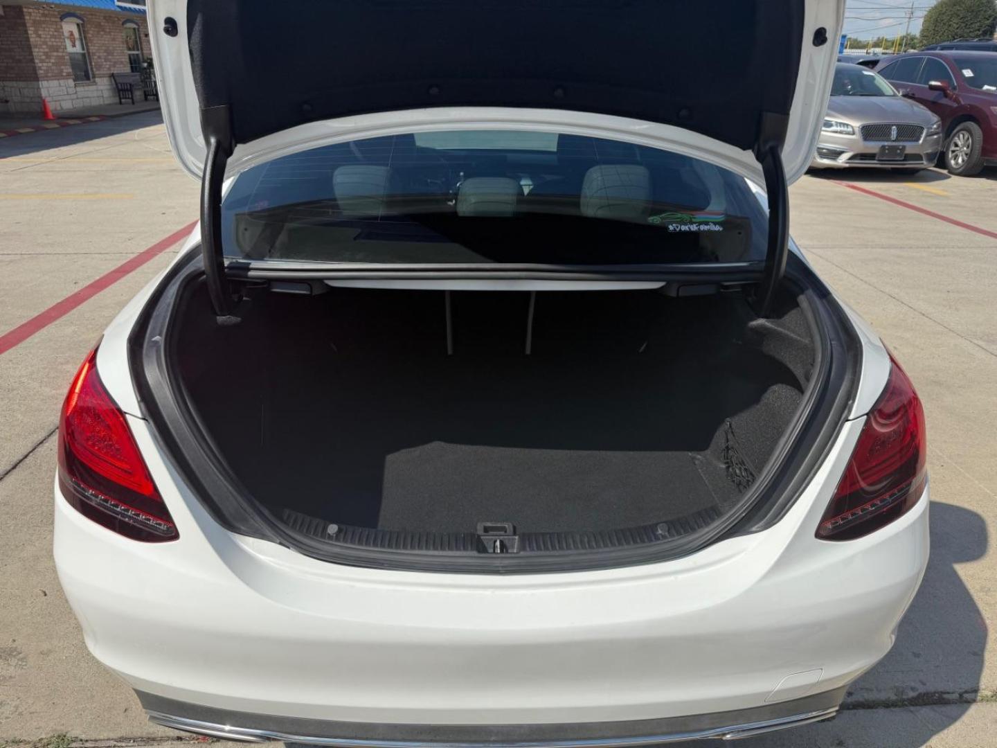 2019 White Mercedes-Benz C 300 (55SWF8DB5KU) , located at 2401 E Main St., Grand Prairie, TX, 75050, (972) 262-4440, 32.748981, -96.969643 - Photo#39
