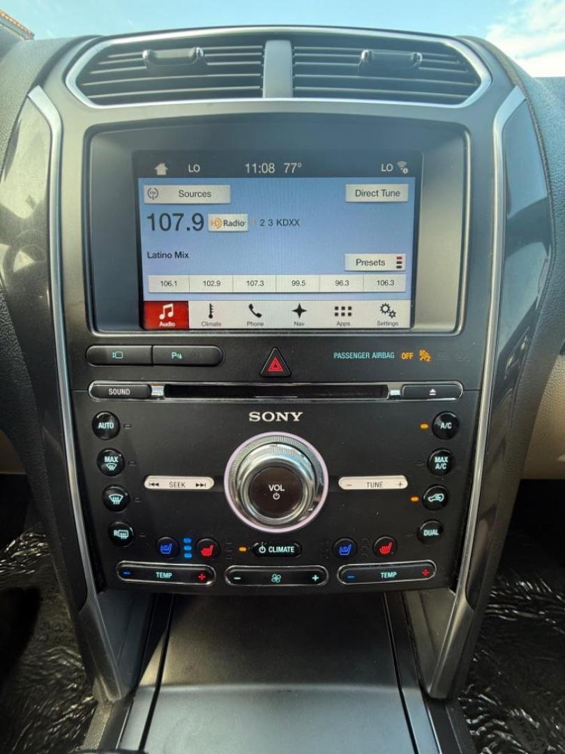 2017 Red Ford Explorer Limited (1FM5K7F81HG) with an EcoBoost 2.3L I-4 gasoline direct injection engine, located at 2401 E Main St., Grand Prairie, TX, 75050, (972) 262-4440, 32.748981, -96.969643 - Photo#25