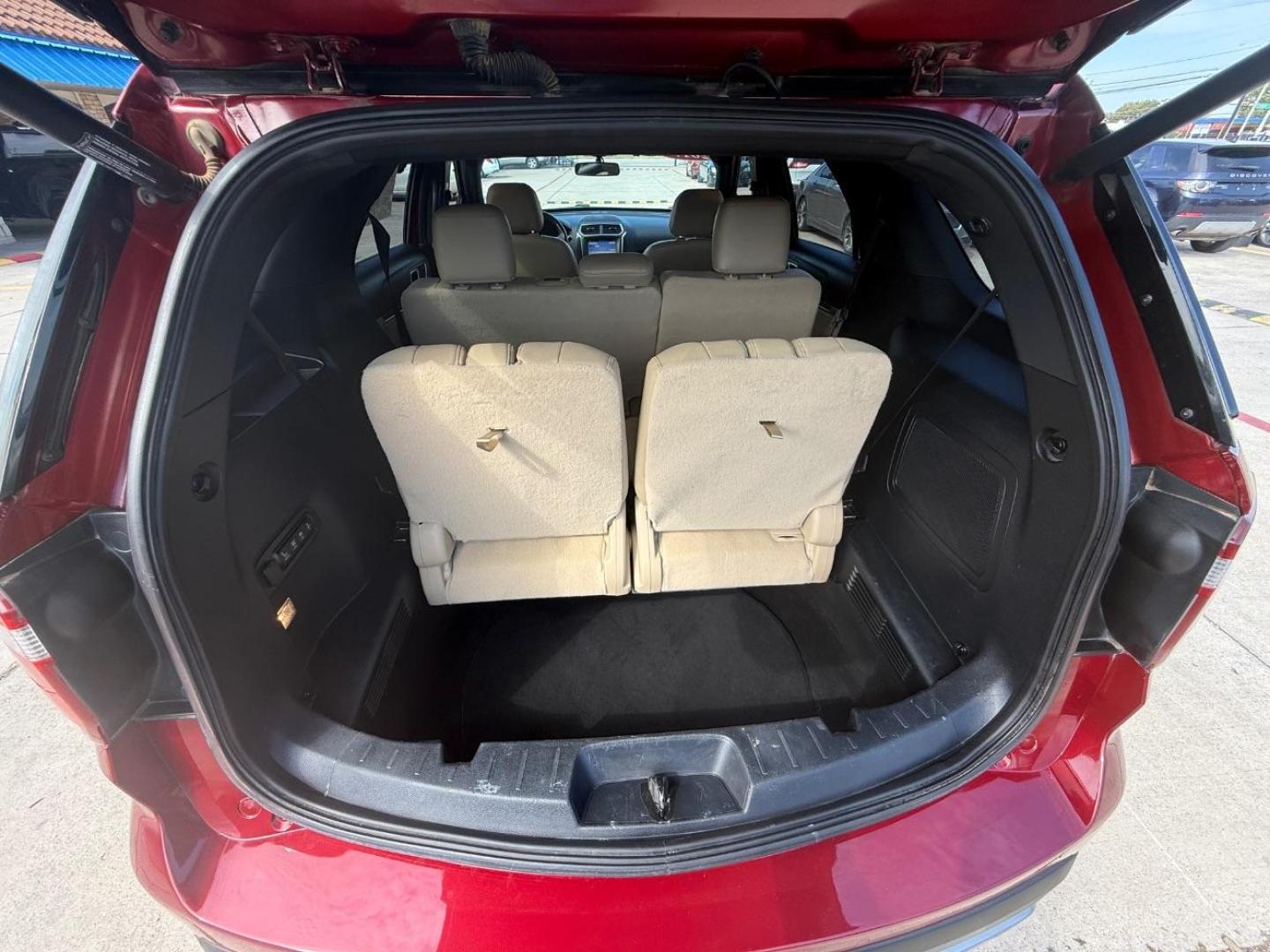 2017 Red Ford Explorer Limited (1FM5K7F81HG) with an EcoBoost 2.3L I-4 gasoline direct injection engine, located at 2401 E Main St., Grand Prairie, TX, 75050, (972) 262-4440, 32.748981, -96.969643 - Photo#34