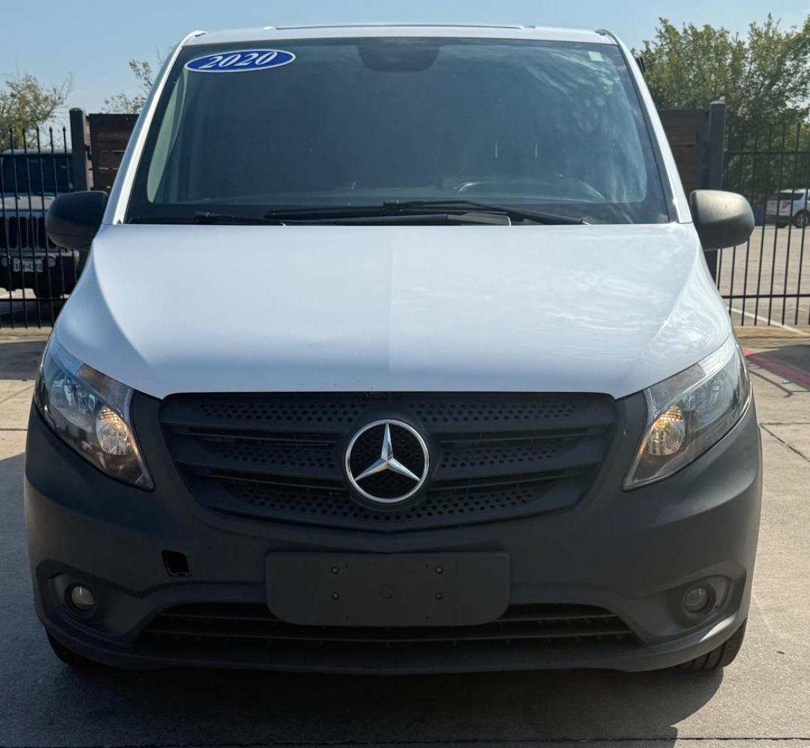 2020 White Mercedes-Benz Metris (WD3PG3EA8L3) with an 2.0L I4 engine, located at 2401 E Main St., Grand Prairie, TX, 75050, (972) 262-4440, 32.748981, -96.969643 - Photo#1
