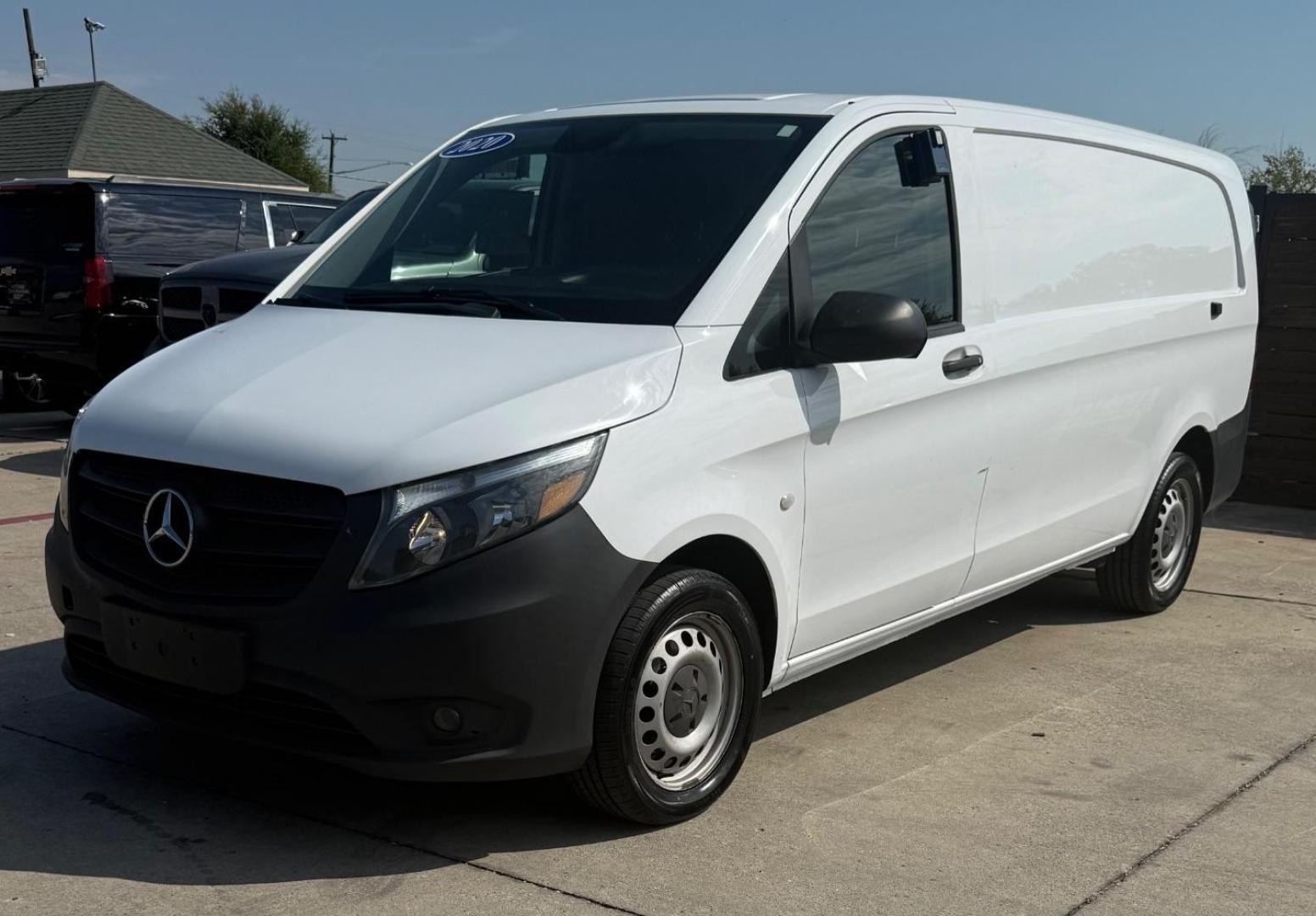 2020 White Mercedes-Benz Metris (WD3PG3EA8L3) with an 2.0L I4 engine, located at 2401 E Main St., Grand Prairie, TX, 75050, (972) 262-4440, 32.748981, -96.969643 - Photo#0