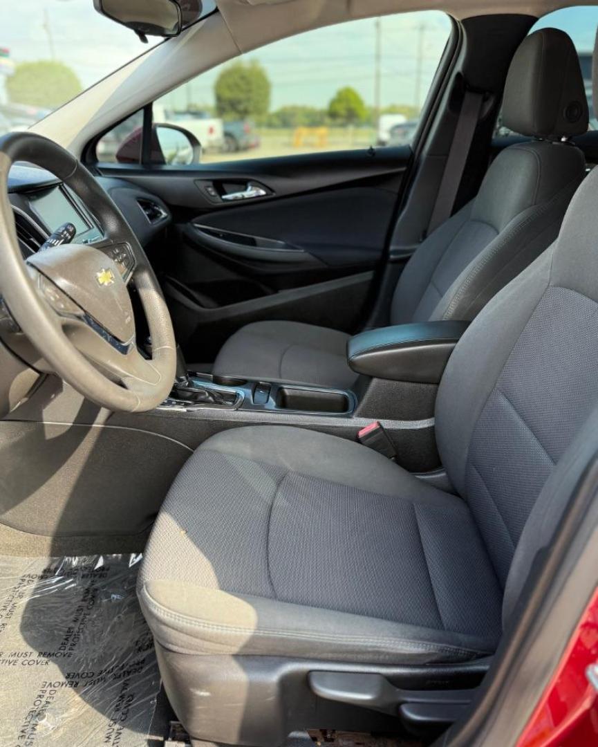 2017 Red Chevrolet Cruze LT Auto (3G1BE6SM3HS) with an 1.4L I-4 gasoline direct injection engine, located at 2401 E Main St., Grand Prairie, TX, 75050, (972) 262-4440, 32.748981, -96.969643 - Photo#19