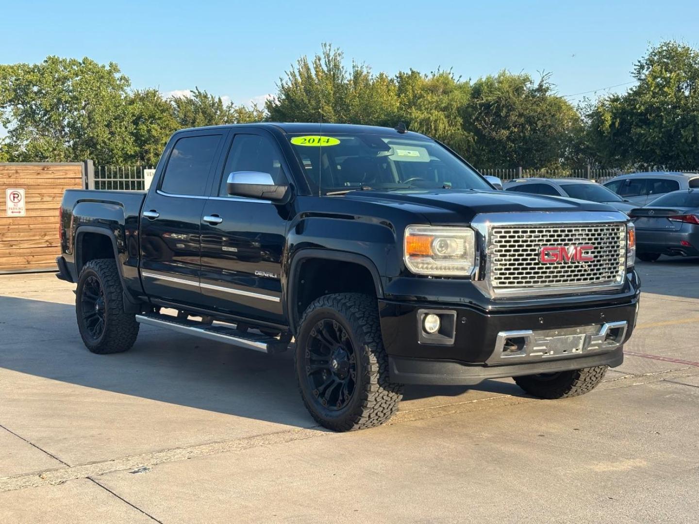 2014 Black GMC Sierra 1500 Denali (3GTU2WEJ5EG) , located at 2401 E Main St., Grand Prairie, TX, 75050, (972) 262-4440, 32.748981, -96.969643 - Photo#1