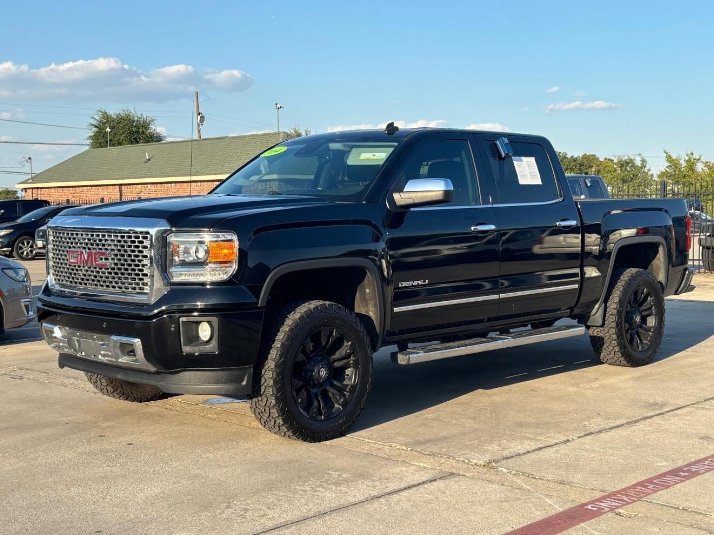 2014 Black GMC Sierra 1500 Denali (3GTU2WEJ5EG) , located at 2401 E Main St., Grand Prairie, TX, 75050, (972) 262-4440, 32.748981, -96.969643 - Photo#2
