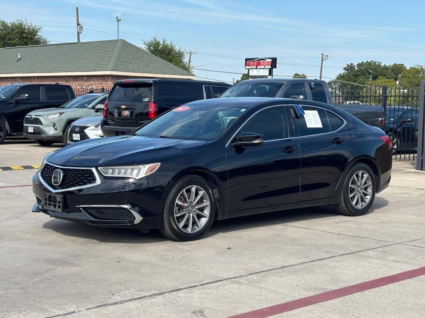2018 Black Acura TLX T (19UUB1F38JA) , located at 2401 E Main St., Grand Prairie, TX, 75050, (972) 262-4440, 32.748981, -96.969643 - Photo#2