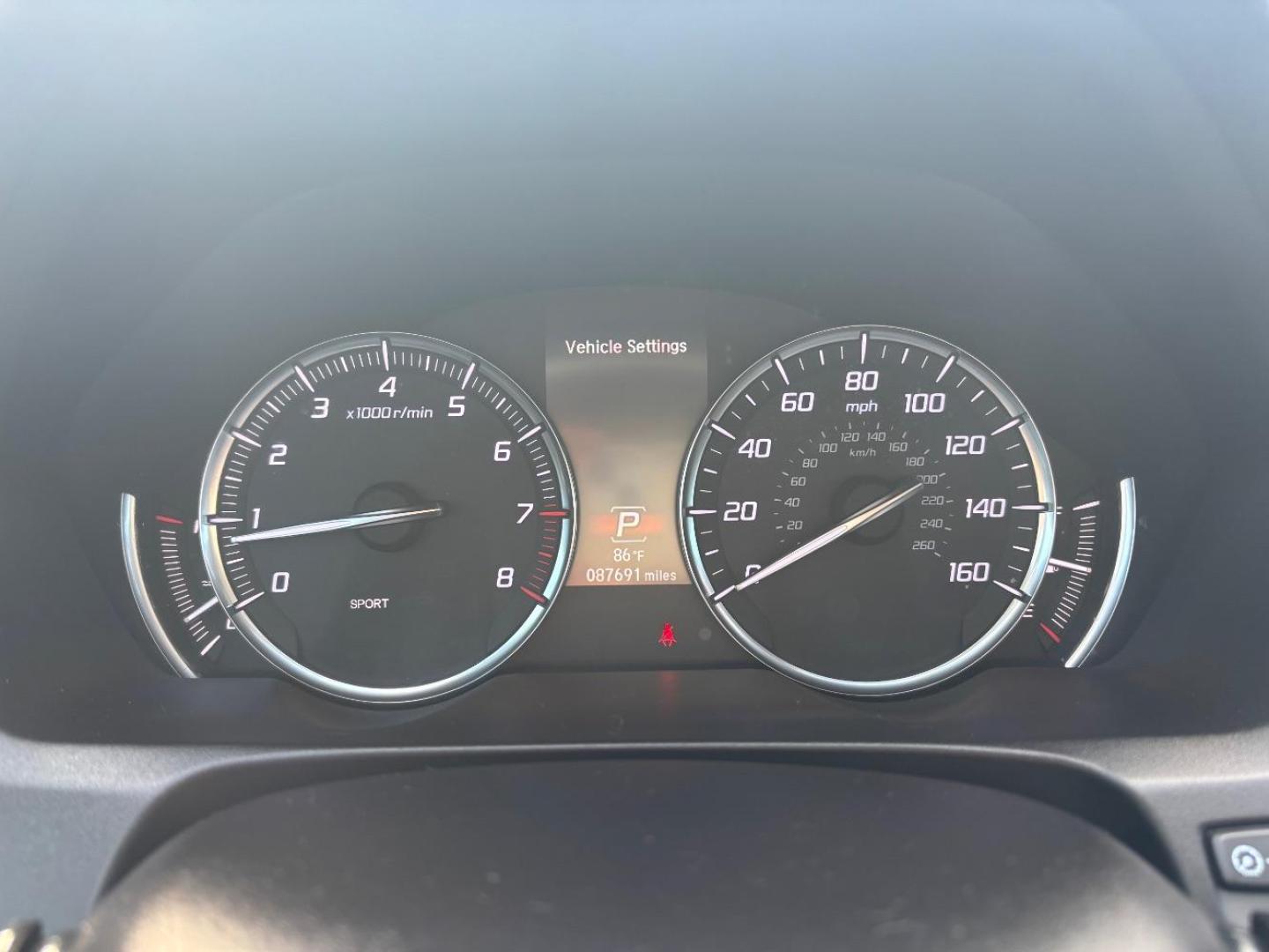 2018 Black Acura TLX T (19UUB1F38JA) , located at 2401 E Main St., Grand Prairie, TX, 75050, (972) 262-4440, 32.748981, -96.969643 - Photo#10