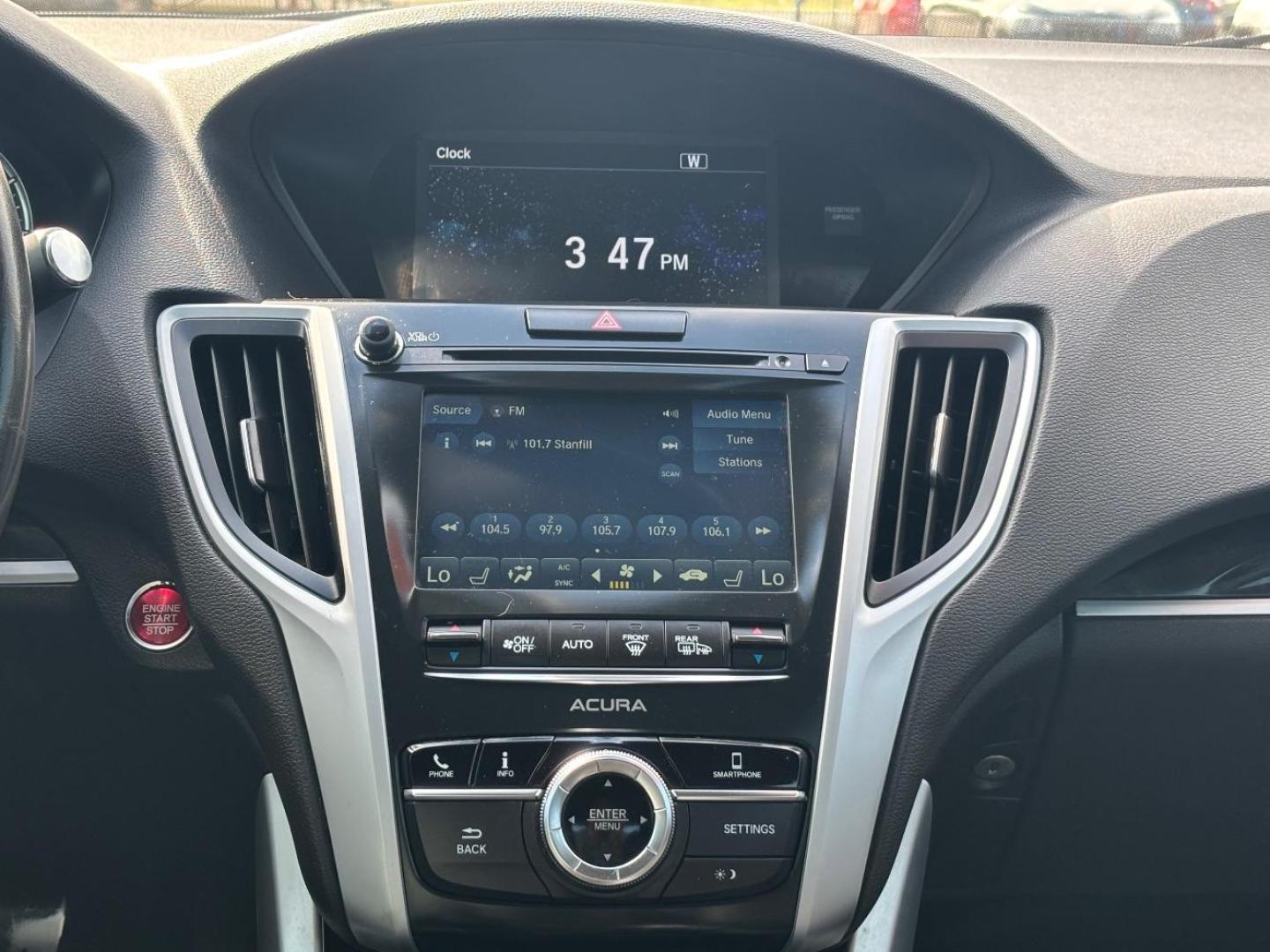 2018 Black Acura TLX T (19UUB1F38JA) , located at 2401 E Main St., Grand Prairie, TX, 75050, (972) 262-4440, 32.748981, -96.969643 - Photo#14