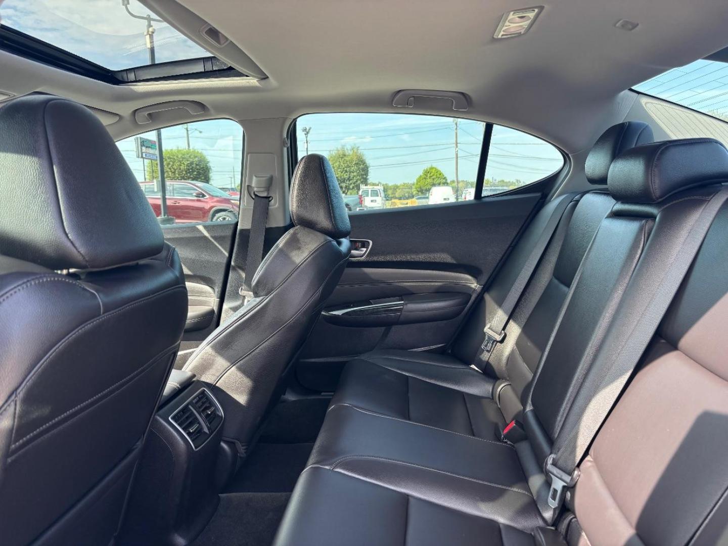 2018 Black Acura TLX T (19UUB1F38JA) , located at 2401 E Main St., Grand Prairie, TX, 75050, (972) 262-4440, 32.748981, -96.969643 - Photo#18