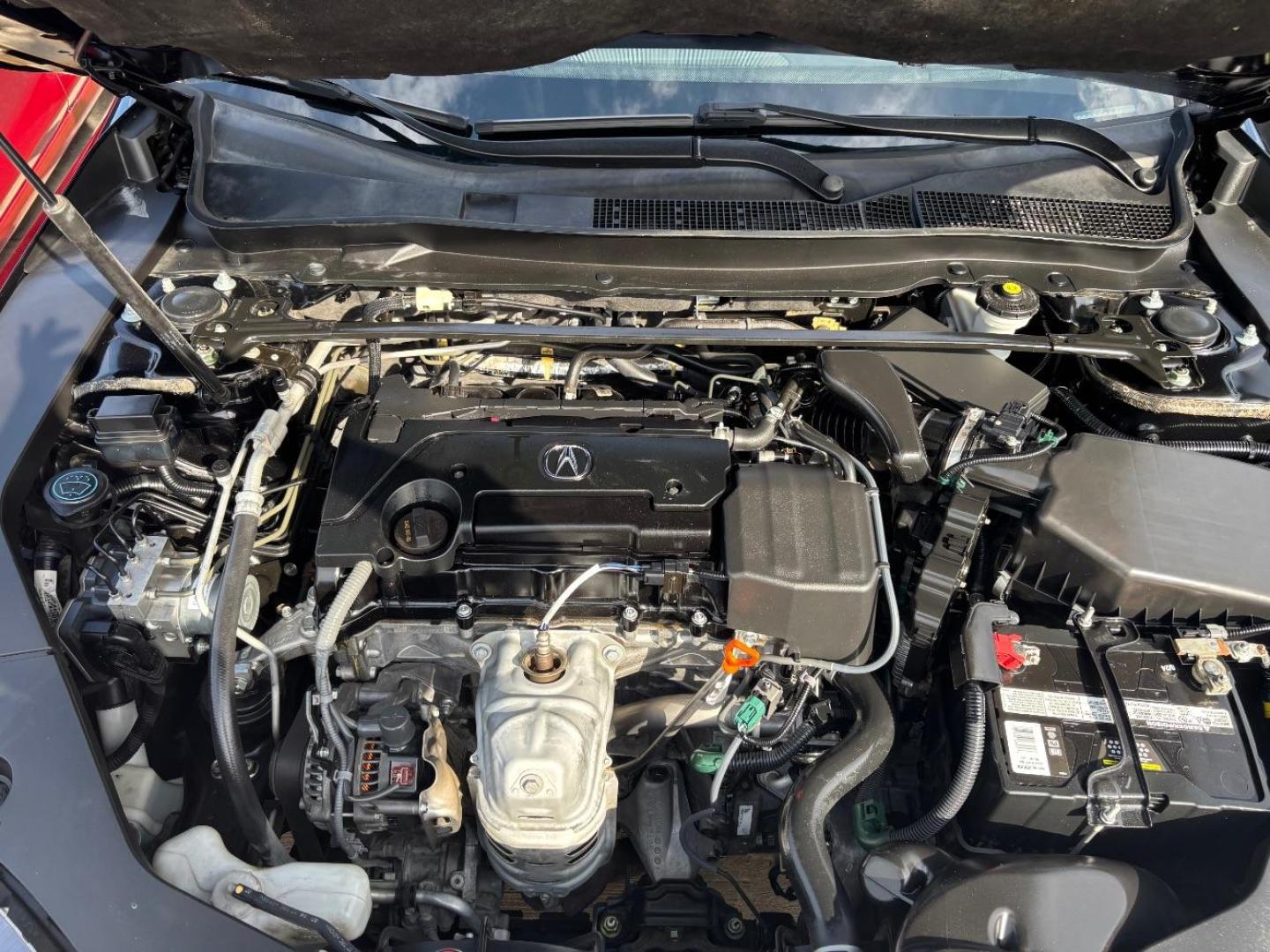 2018 Black Acura TLX T (19UUB1F38JA) , located at 2401 E Main St., Grand Prairie, TX, 75050, (972) 262-4440, 32.748981, -96.969643 - Photo#20