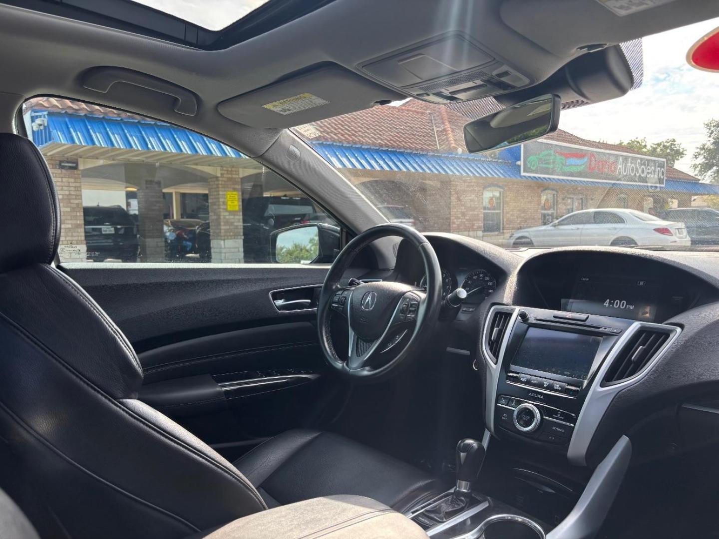 2018 Black Acura Tlx (19UUB1F38JA) with an 2.4L V4 engine, located at 2401 E Main St., Grand Prairie, TX, 75050, (972) 262-4440, 32.748981, -96.969643 - Photo#10