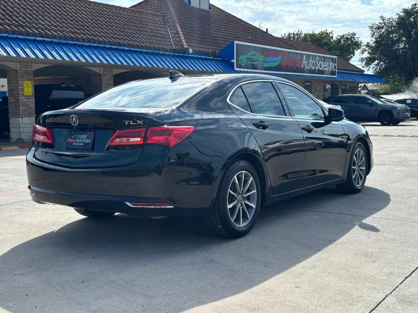 2018 Black Acura Tlx (19UUB1F38JA) with an 2.4L V4 engine, located at 2401 E Main St., Grand Prairie, TX, 75050, (972) 262-4440, 32.748981, -96.969643 - Photo#19