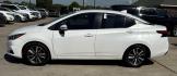 2021 WHITE Nissan Versa SV Xtronic CVT (3N1CN8EV7ML) with an 1.6L I-4 DOHC engine, located at 2401 E Main St., Grand Prairie, TX, 75050, (972) 262-4440, 32.748981, -96.969643 - Photo#4