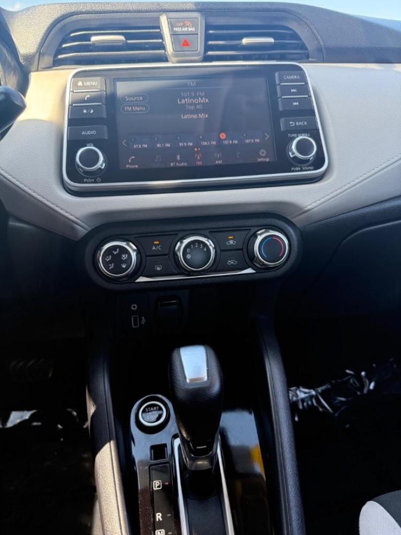2021 WHITE Nissan Versa SV Xtronic CVT (3N1CN8EV7ML) with an 1.6L I-4 DOHC engine, located at 2401 E Main St., Grand Prairie, TX, 75050, (972) 262-4440, 32.748981, -96.969643 - Photo#26