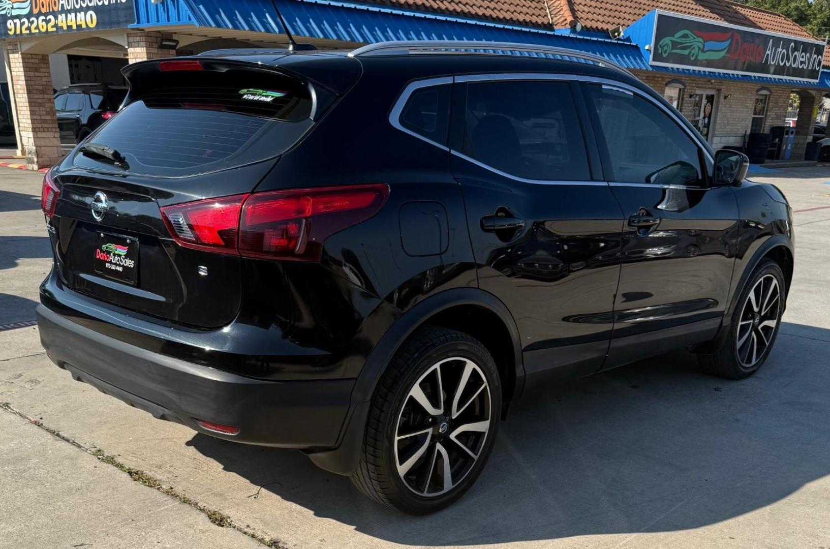 2018 Black Nissan Rogue Sport SL (JN1BJ1CP9JW) with an 2L I-4 gasoline direct injection engine, located at 2401 E Main St., Grand Prairie, TX, 75050, (972) 262-4440, 32.748981, -96.969643 - Photo#13