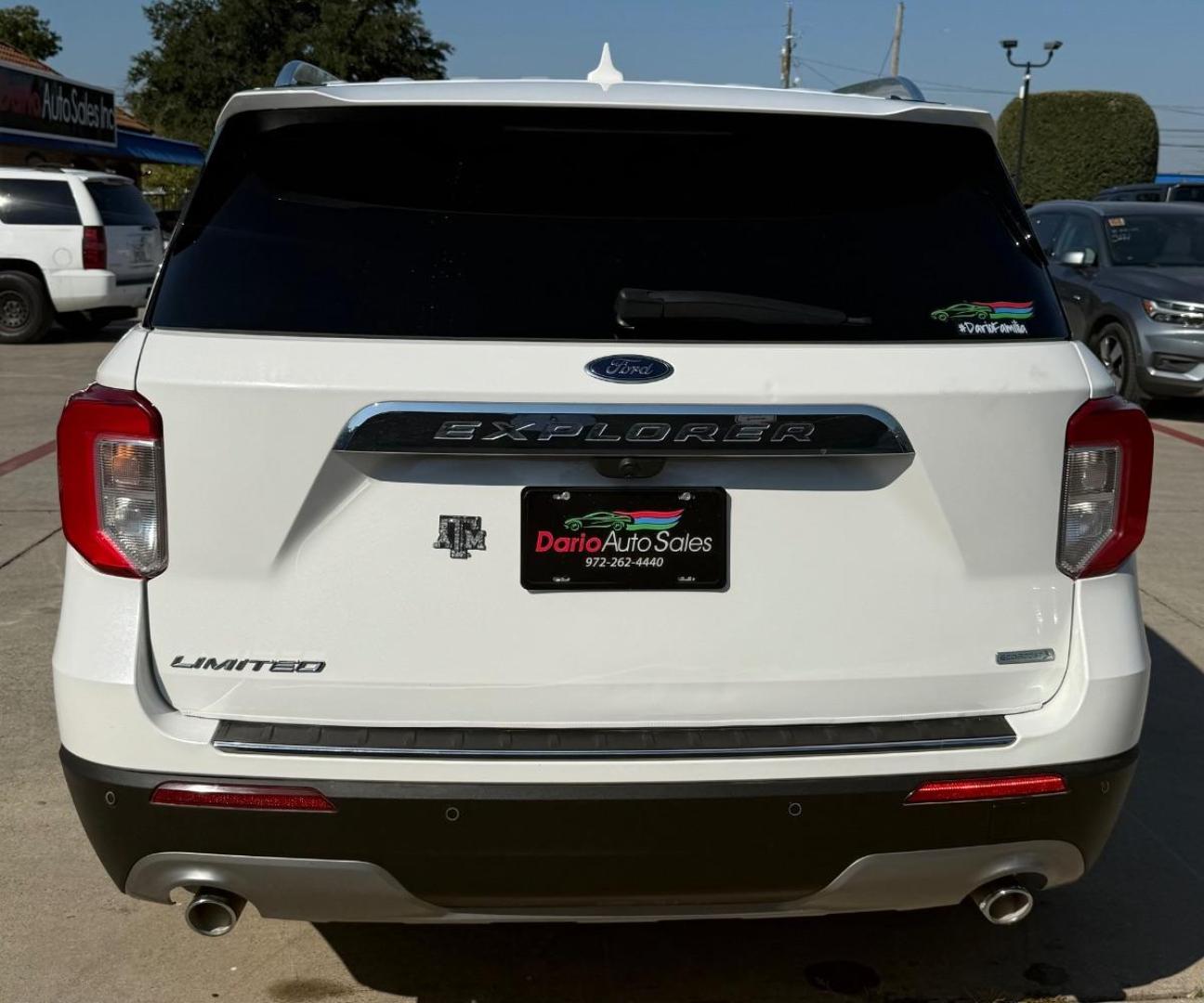2020 White Ford Explorer Limited (1FMSK7FH9LG) , located at 2401 E Main St., Grand Prairie, TX, 75050, (972) 262-4440, 32.748981, -96.969643 - Photo#8