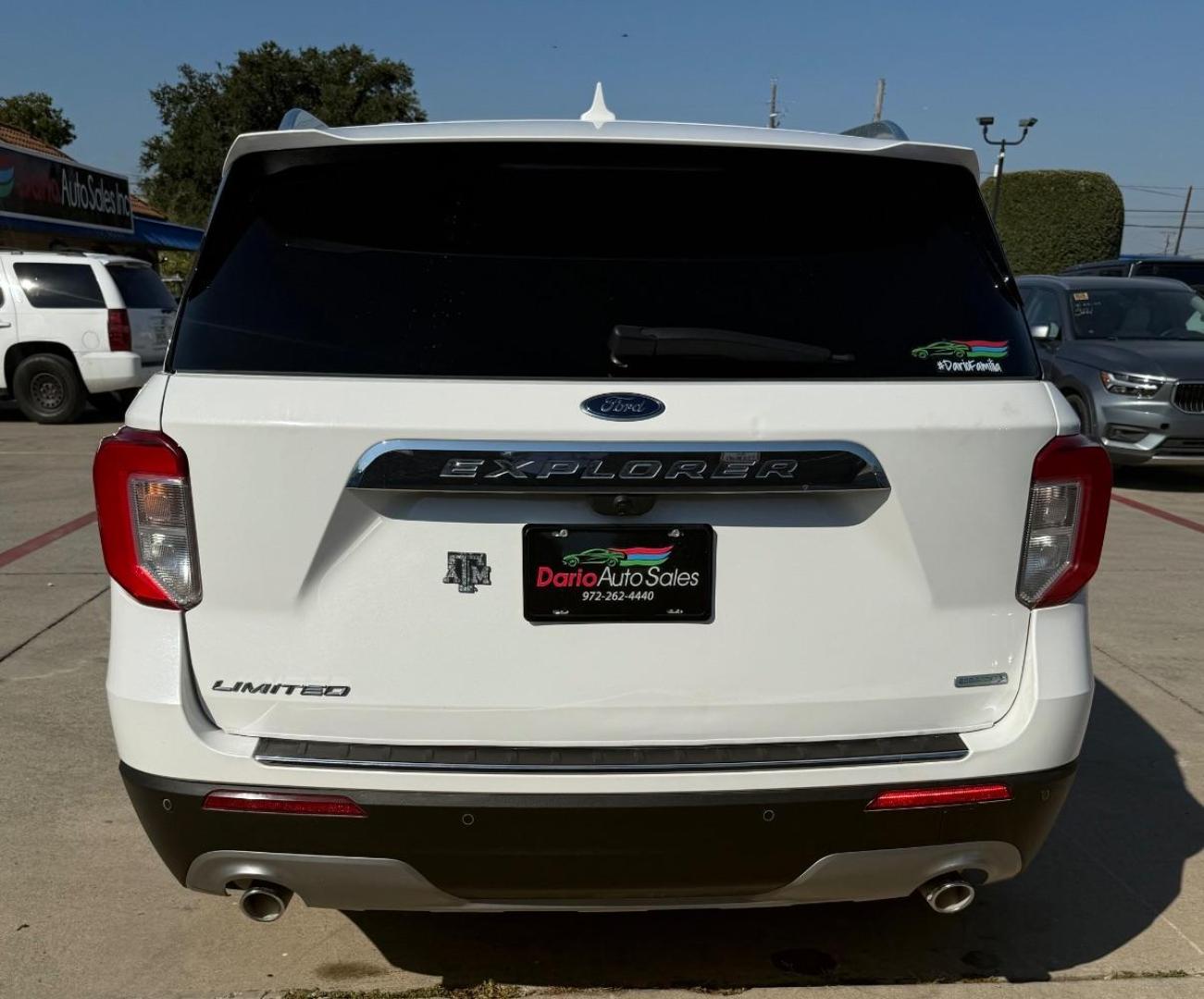 2020 White Ford Explorer Limited (1FMSK7FH9LG) , located at 2401 E Main St., Grand Prairie, TX, 75050, (972) 262-4440, 32.748981, -96.969643 - Photo#9