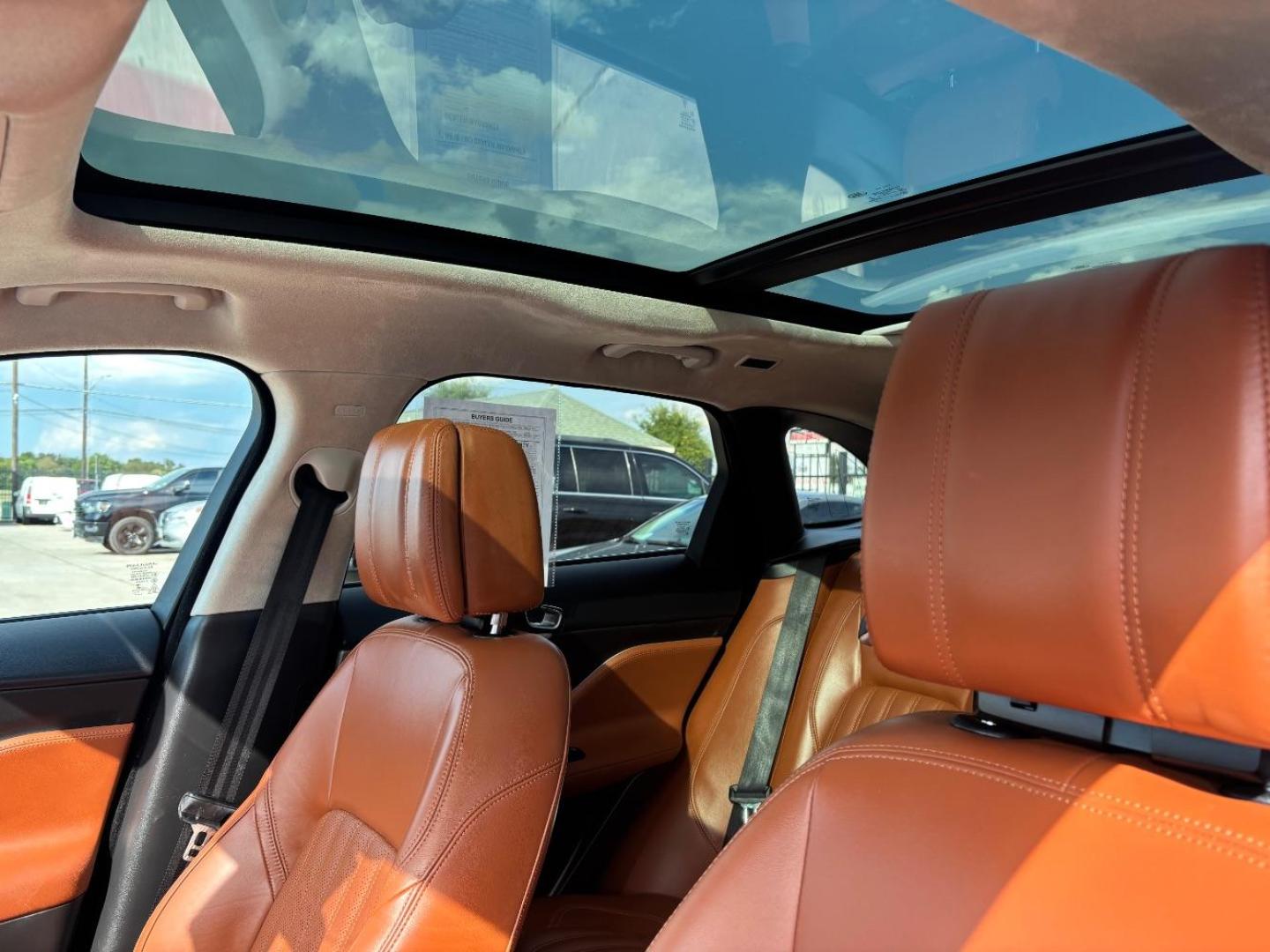 2019 Gray Jaguar F-PACE 30t Portfolio (SADCN2GX9KA) with an Ingenium 2L I-4 gasoline direct injection engine, located at 2401 E Main St., Grand Prairie, TX, 75050, (972) 262-4440, 32.748981, -96.969643 - Photo#17