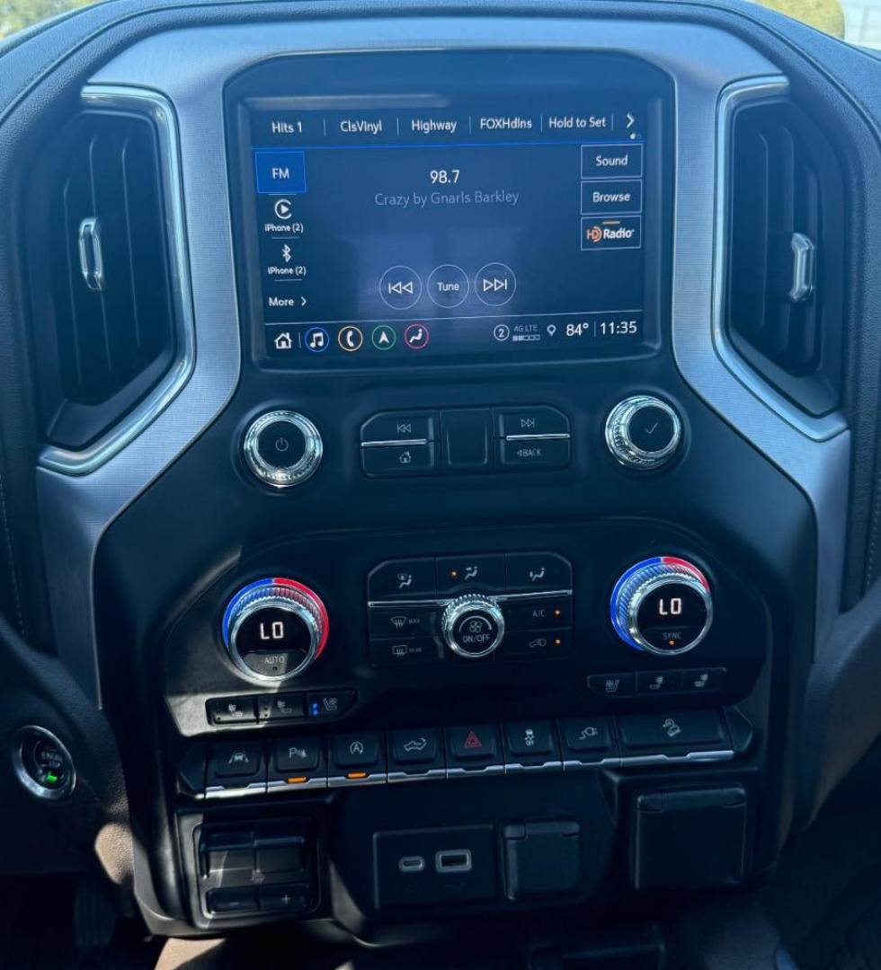 2021 Blue GMC Sierra 1500 4WD Crew Cab Short Box SLT (3GTU9DETXMG) , located at 2401 E Main St., Grand Prairie, TX, 75050, (972) 262-4440, 32.748981, -96.969643 - Photo#30